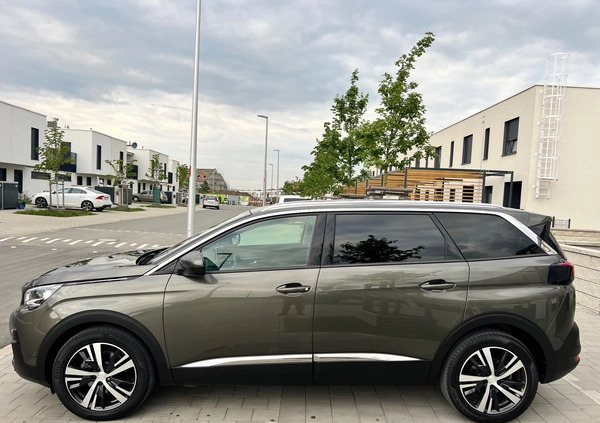 Peugeot 5008 cena 68999 przebieg: 96000, rok produkcji 2020 z Wrocław małe 172